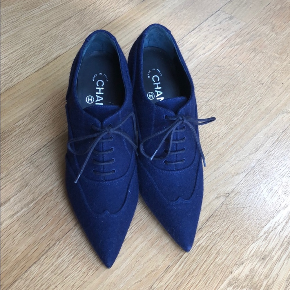 Chanel Suede Pump